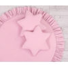 2tlg Kissen-Set - rosa für Babybett oder Babyzimmer