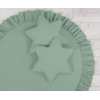 2tlg Kissen-Set - weißgrün pastellgrün