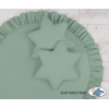 2tlg Kissen-Set - weißgrün pastellgrün