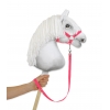 Anbindestrick für Hobbyhorse - neon pink