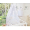 Baby Betthimmel aus Baumwolle - Little Prince/Princess weiß