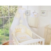 Baby BettHimmel aus Chiffon - Little Prince/Princess creme