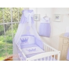 Baby Betthimmel aus Chiffon - Little Prince/Princess lila