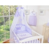 Baby Betthimmel aus Chiffon - Little Prince/Princess lila