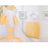 Baby Betthimmel aus Chiffon - Little Prince/Princess Pfirsich