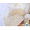 Baby Bettwäsche Set für Babybett 3-tlg - Chic beige