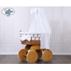 Baby Bollerwagen mit Himmel Bianca nr50202-911*