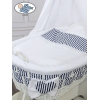 Baby Bollerwagen mit Himmel Marina nr 70202-907*