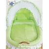 Baby Bollerwagen mit Rollen mit Haube - Bellamy grün