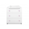 Baby Kommode mit Wickelaufsatz Classic  6001