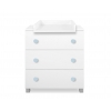 Baby Kommode mit Wickelaufsatz Classic  6001