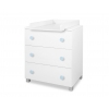 Baby Kommode mit Wickelaufsatz Classic  6001