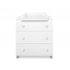 Baby Kommode mit Wickelaufsatz Classic  6001