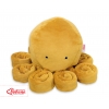 Baby Kuscheltier Krake - honiggelb