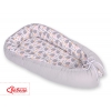 Baby Nestchen - Igel grau