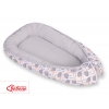 Baby Nestchen - Igel grau