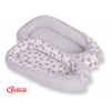 Baby Nestchen - Igel grau