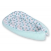 Baby Nestchen - Igel mint