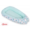 Baby Nestchen - Igel mint