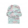 Baby-Puppen-Wickeltuch - unicorn Minze