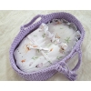 Baby-Puppen-Wickeltuch - Wald Delikatesse