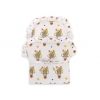 Baby-Puppen-Wickeltuch - Zebra gelb