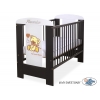 Babybett 120x60cm Bär mit Schleife creme nr 5004-04-321