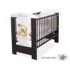 Babybett 120x60cm Bär mit Schleife creme nr 5004-04-321