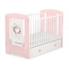 Babybett 120x60cm Chic mit Schublade MAXI 53