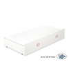 Babybett Pink Rosa 120x60cm Chic mit Schublade MAXI 61