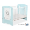 Babybett Blau 120x60cm Chic Kollektion
