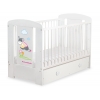 Babybett 120x60cm Esel Luca mit Schublade MAXI