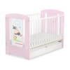 Babybett 120x60cm Esel Luca  mit Schublade STANDARD