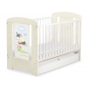 Babybett 120x60cm Esel Luca  mit Schublade STANDARD