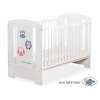 Babybett 120x60cm Eulen 5017-07-425