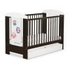 Babybett 120x60cm Eulen mit Schublade STANDARD