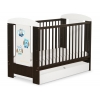 Babybett 120x60cm Eulen mit Schublade STANDARD