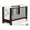 Babybett 120x60cm Eulen mit Schublade STANDARD