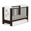 Babybett 120x60cm Eulen mit Schublade STANDARD