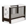 Babybett 120x60cm Eulen mit Schublade STANDARD