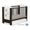 Babybett 120x60cm Eulen mit Schublade STANDARD