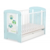 Babybett 120x60cm Eulen mit Schublade STANDARD