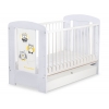 Babybett 120x60cm Eulen mit Schublade STANDARD