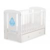 Babybett 120x60cm Glamour mit Schublade MAXI 12