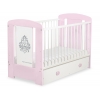 Babybett 120x60cm Glamour mit Schublade MAXI 18