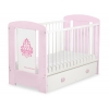 Babybett 120x60cm Glamour mit Schublade MAXI 19