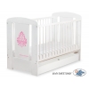 Babybett 120x60cm Glamour mit Schublade STANDARD
