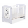 Babybett 120x60cm Grau Eulen 5017-06-430