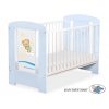 Blau Babybett 120x60cm Gute Nacht