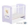 Babybett 120x60cm Gute Nacht Lila